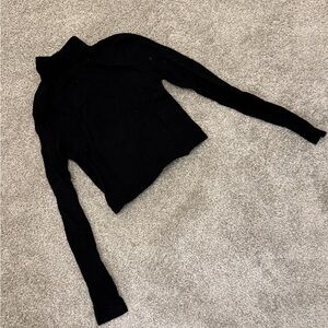 H&M Black Long Sleeve Women's Top